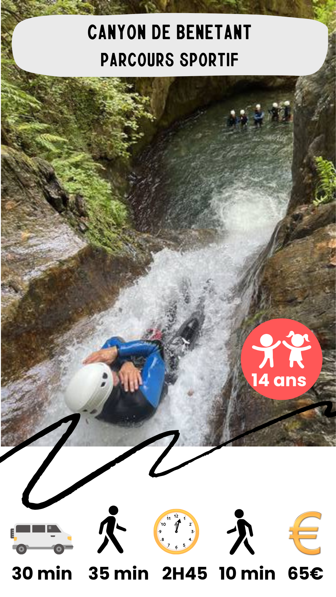 canyoning la plagne