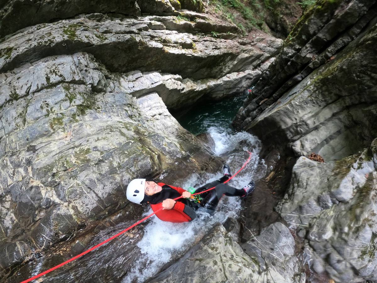 Canyoning la plagne