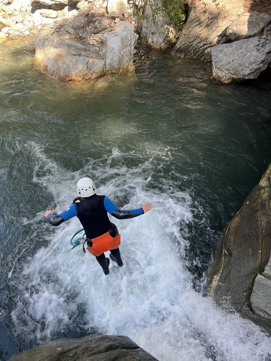 la plagne canyoning