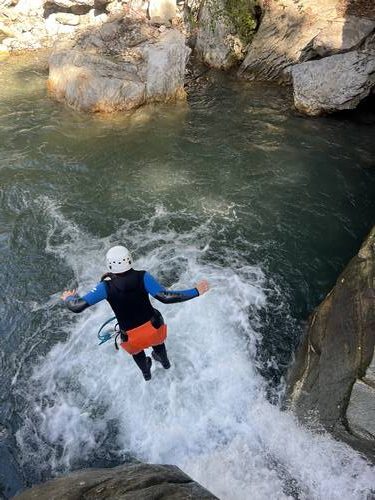 canyoning val d'isère