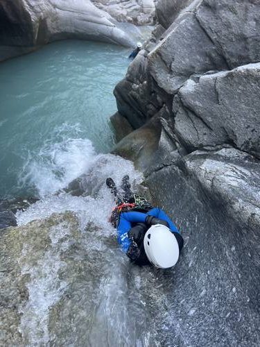 canyoning val d'isère