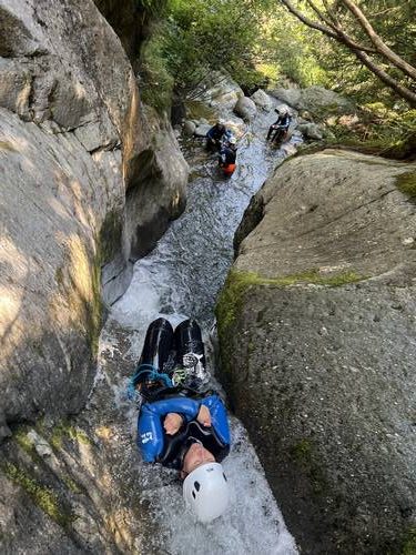 Canyoning val d'isère